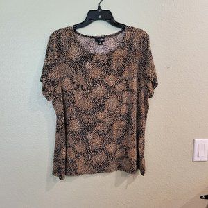 Animal Print Blouse